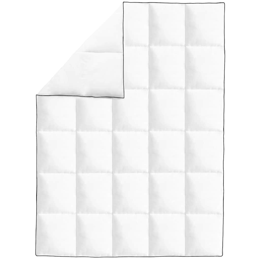 vidaXL Duvets 2 pcs 135 x 200 cm Winter White Breathable 2