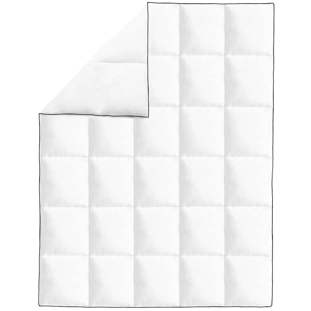 vidaXL Duvets 2 pcs 150 x 200 cm Winter White Breathable 2