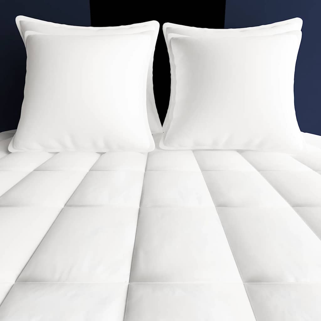 vidaXL Duvets 2 pcs 155 x 220 cm Winter White Breathable 5