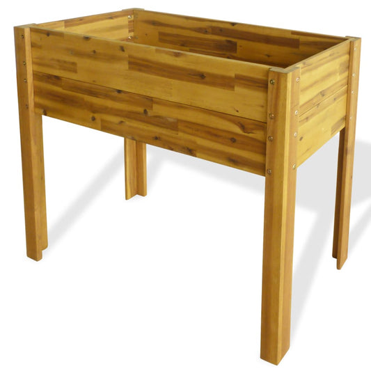 vidaXL Raised Garden Raised Bed Solid Acacia Wood 1