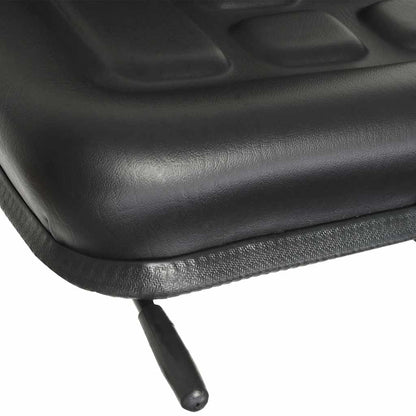 vidaXL Universal Tractor Seat Black 6