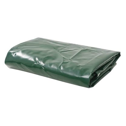vidaXL Tarpaulins Green 3 x 5 m Canvas with PVC Coating 1