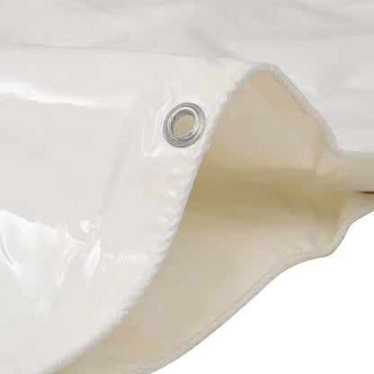 Tarpaulin 650 g/m² with eyelets White 1 x 2.5–5 x 5 m 3 x 4 m