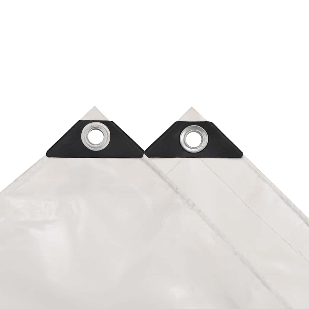 vidaXL Tarpaulin 650 g/m² 3x4 m White 3