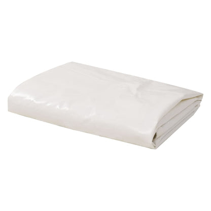 vidaXL Tarpaulin 650 g/m² with Eyelets White 1 x 2.5 m – 5 x 5 m