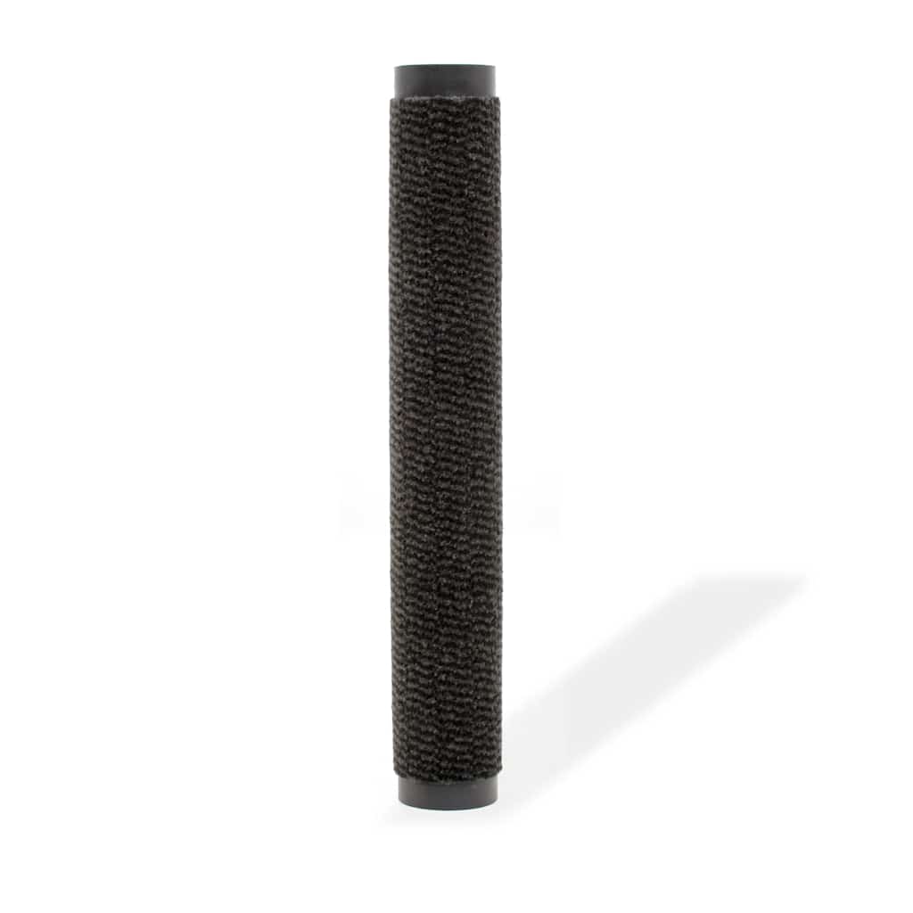 132719 vidaXL Dust Control Mat Rectangular Tufted 120x180 cm Black 2