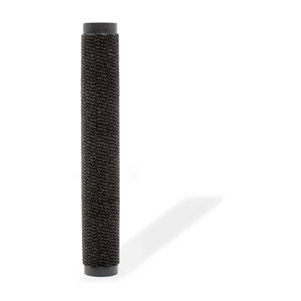 Dust Control Mat Rectangular Tufted 120x180 cm Black