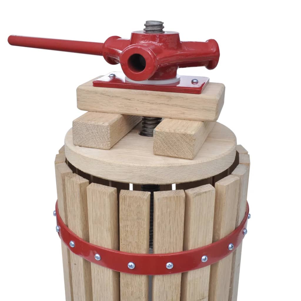 vidaXL Fruit and Wine Press 6 L 2