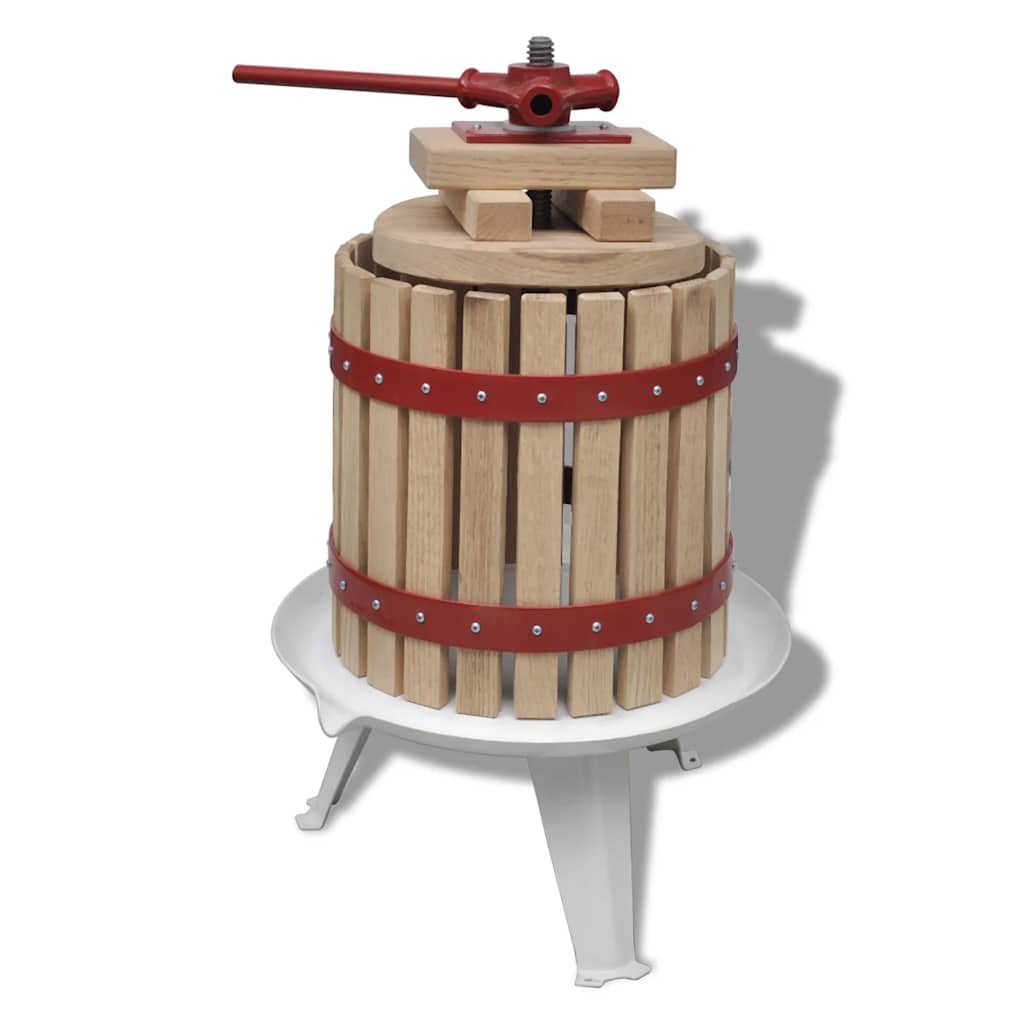 vidaXL Fruit and Wine Press 12 L 1