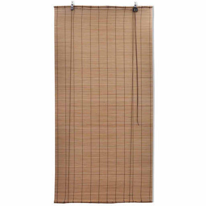 vidaXL Roller Blind Bamboo 150x160 cm Brown 3