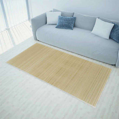 vidaXL Rug Bamboo 160x230 cm Natural 1