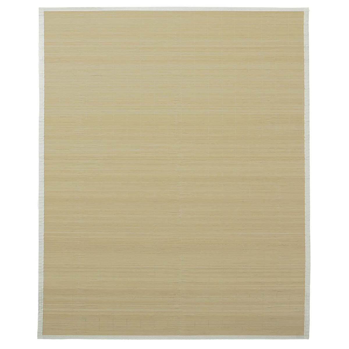 Rectangular Bamboo Rug Natural 160 cm 230 cm