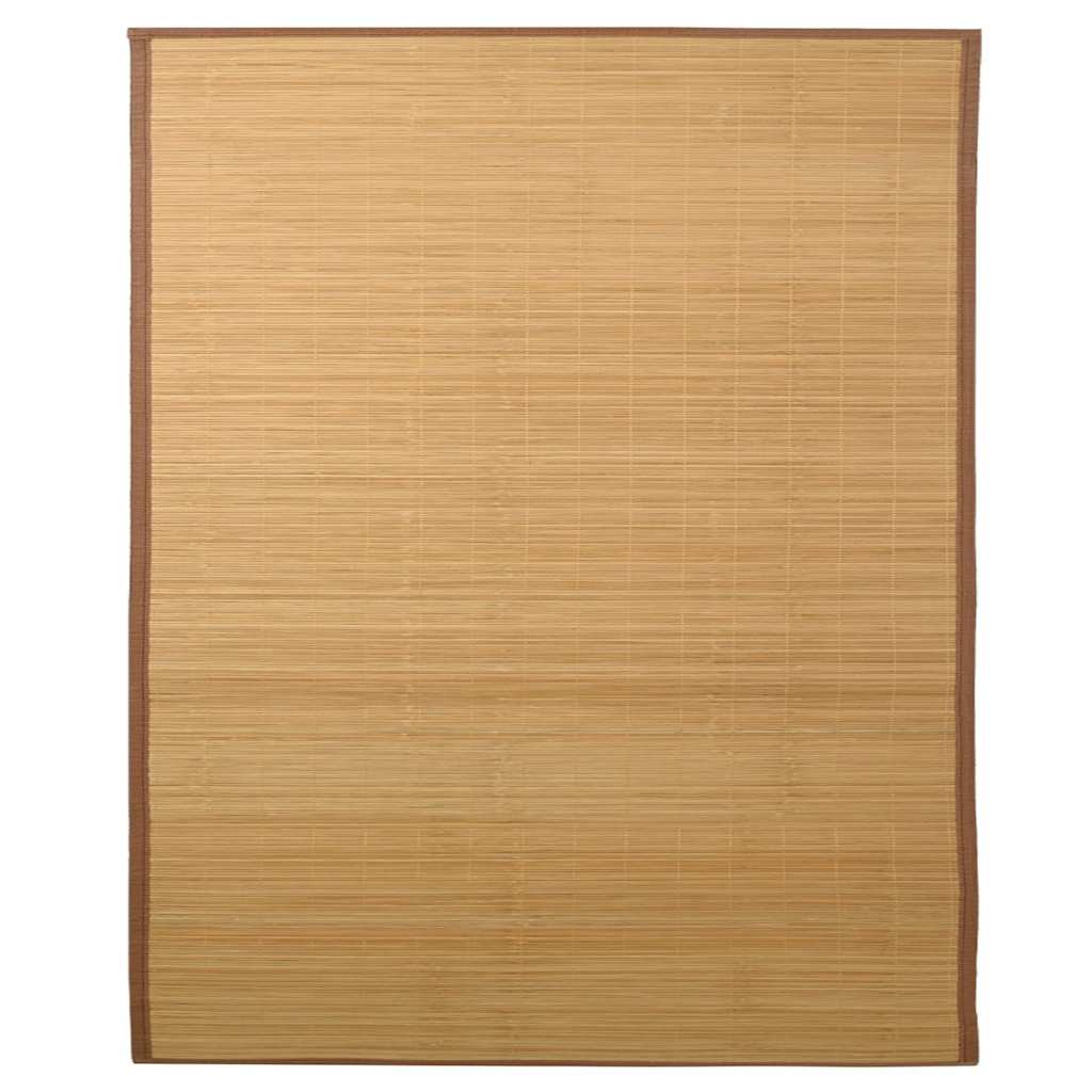 245823 vidaXL Rug Bamboo 160x230 cm Brown 2
