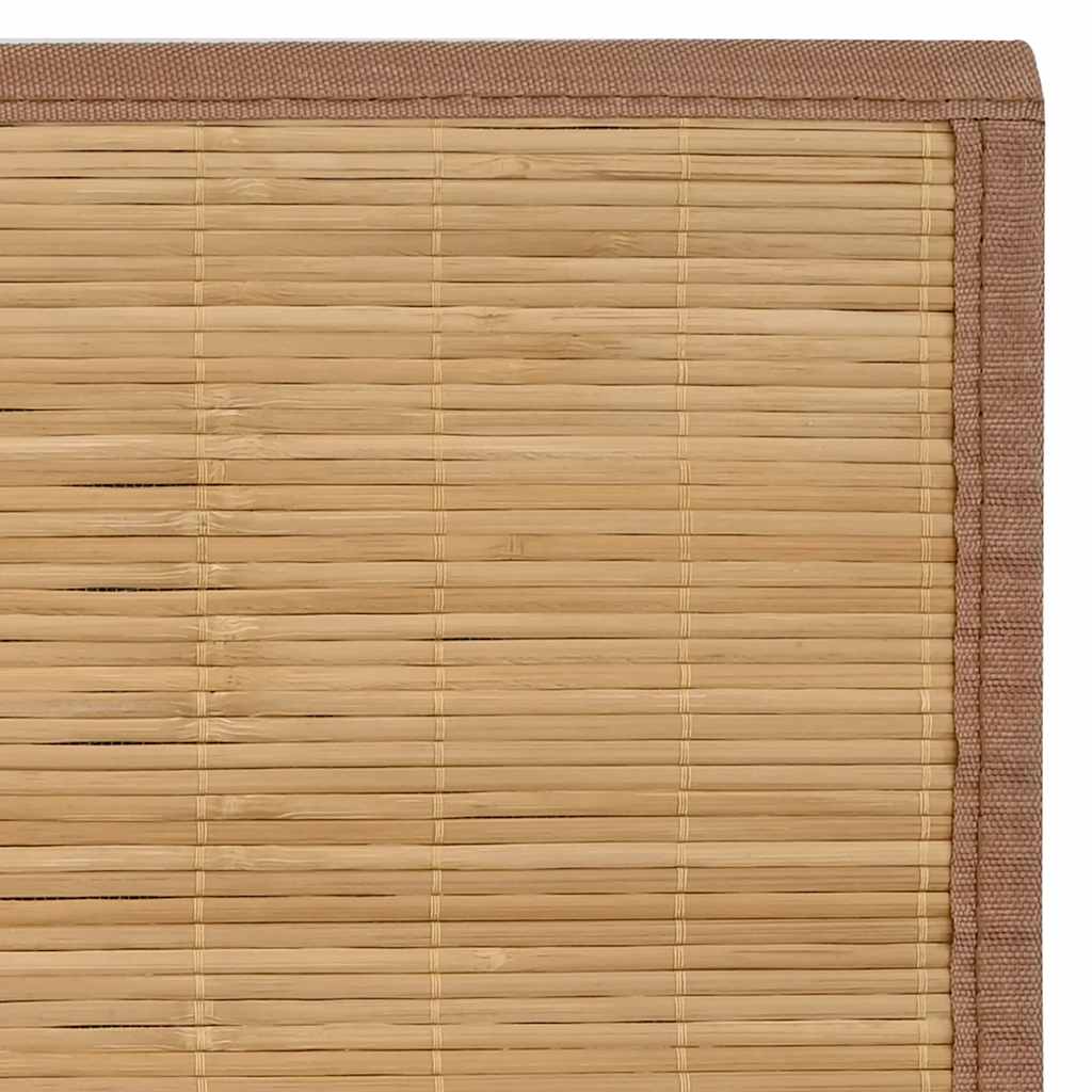 245823 vidaXL Rug Bamboo 160x230 cm Brown 5