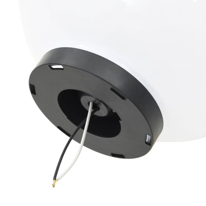 vidaXL Bowl Lamp | Set of 2 | White | Polymethyl Methacrylate | 30 cm diameter 6