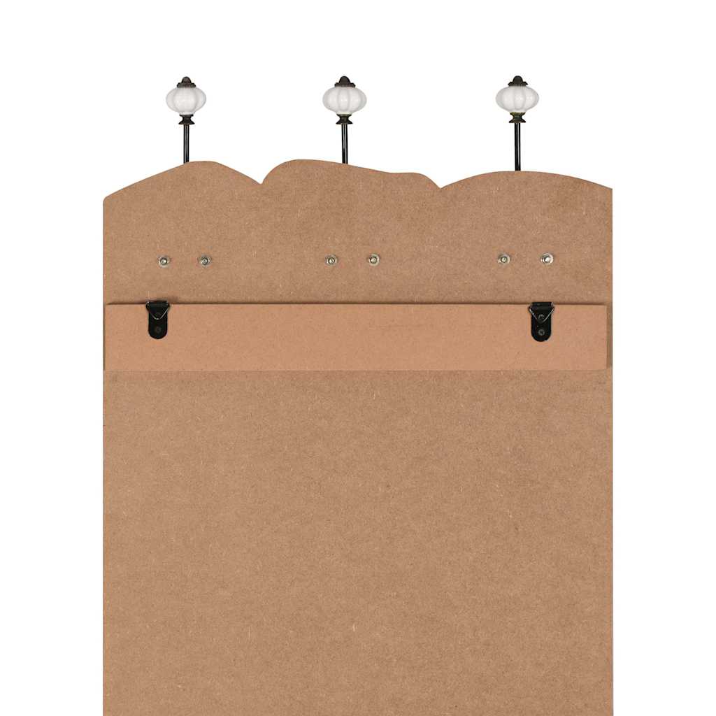 vidaXL Coat Rack | Multicolour | MDF board, metal | 120x40 cm | Coat Rack 6