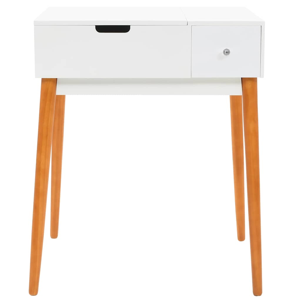 245752 vidaXL Dressing Table with Mirror MDF 60x50x86 cm 3
