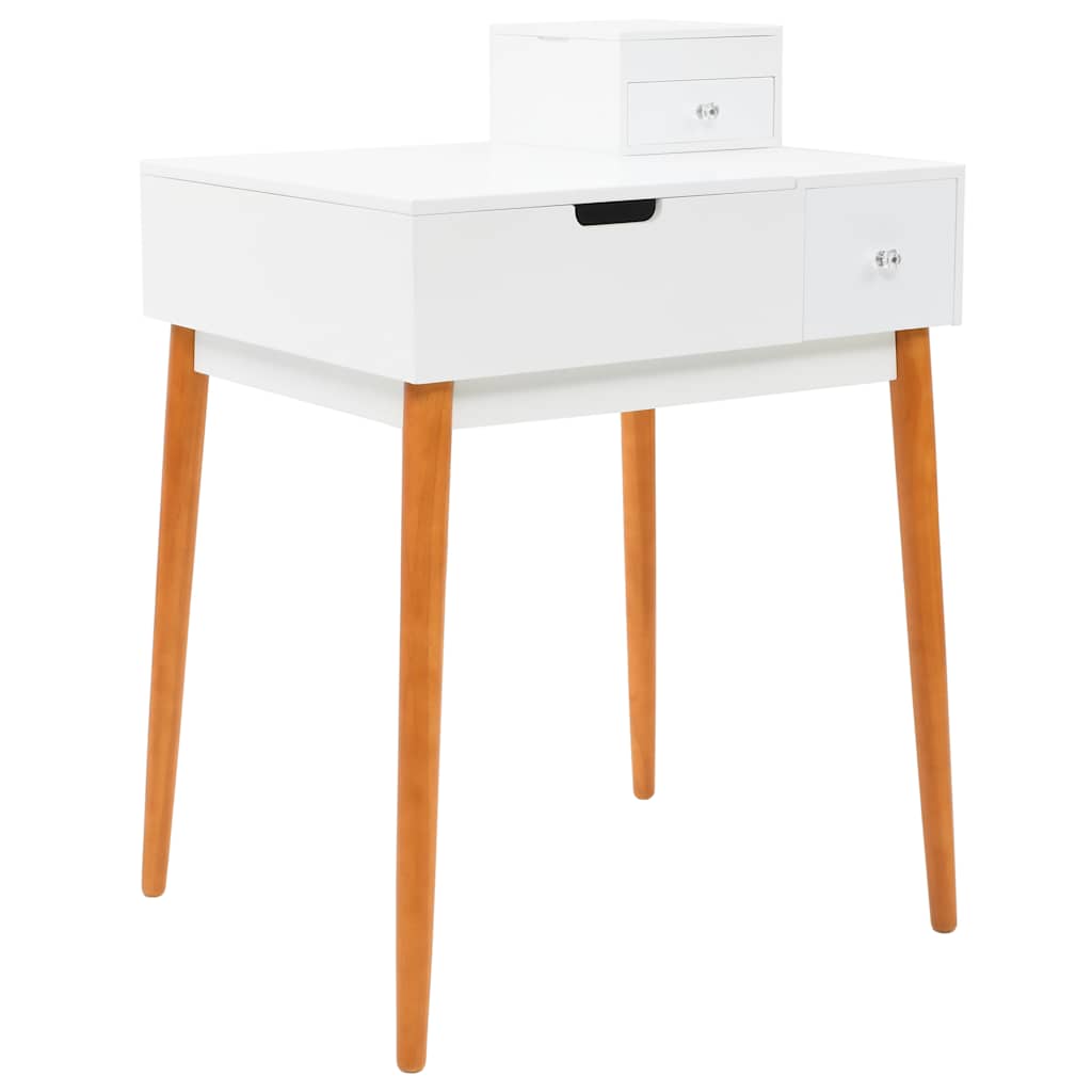 245752 vidaXL Dressing Table with Mirror MDF 60x50x86 cm 4