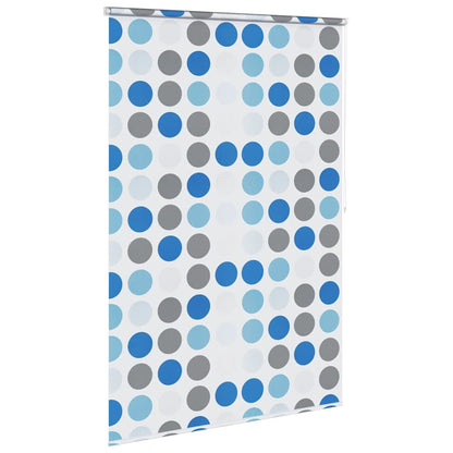 vidaXL Shower Roller Blind | Blue, Grey, White | EVA with aluminium parts 3