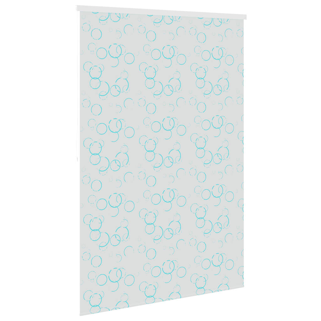 vidaXL Shower Roller Blind 140x240 cm Bubble 4
