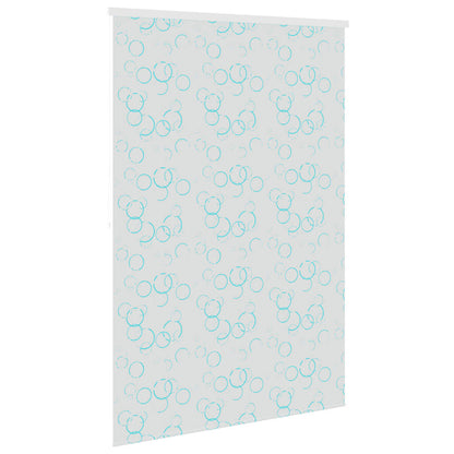 vidaXL Shower Roller Blind 140x240 cm Bubble 4