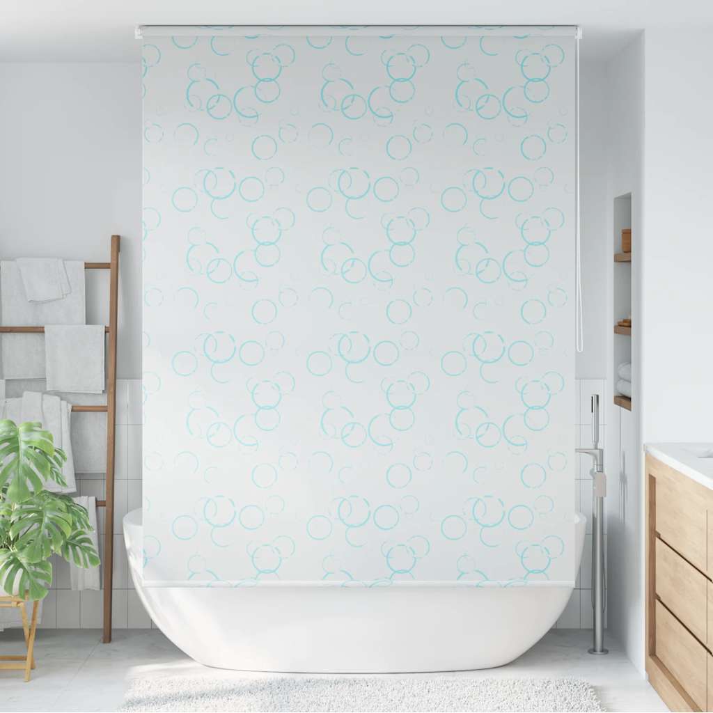 vidaXL Shower Roller Blind 140x240 cm Bubble 1