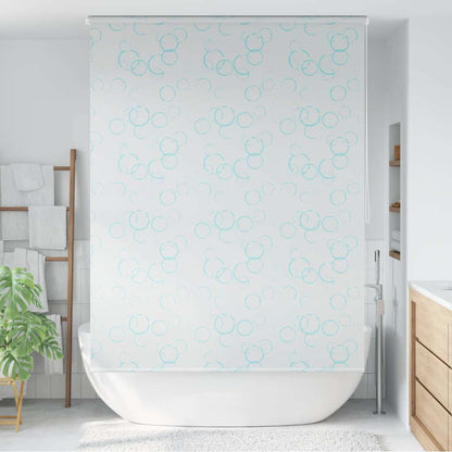 vidaXL Shower Roller Blind 140x240 cm Bubble 1