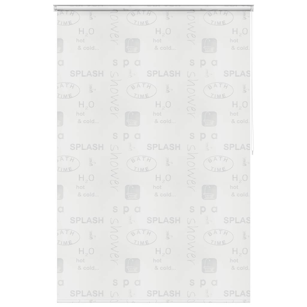 142874 vidaXL Shower Roller Blind 140x240 cm Splash 2