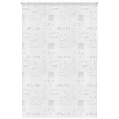 142874 vidaXL Shower Roller Blind 140x240 cm Splash 2