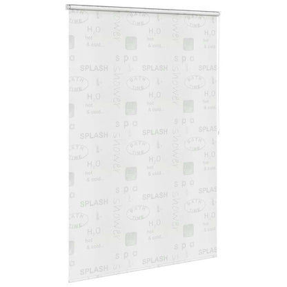 142874 vidaXL Shower Roller Blind 140x240 cm Splash 3