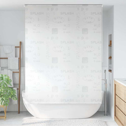142874 vidaXL Shower Roller Blind 140x240 cm Splash 1