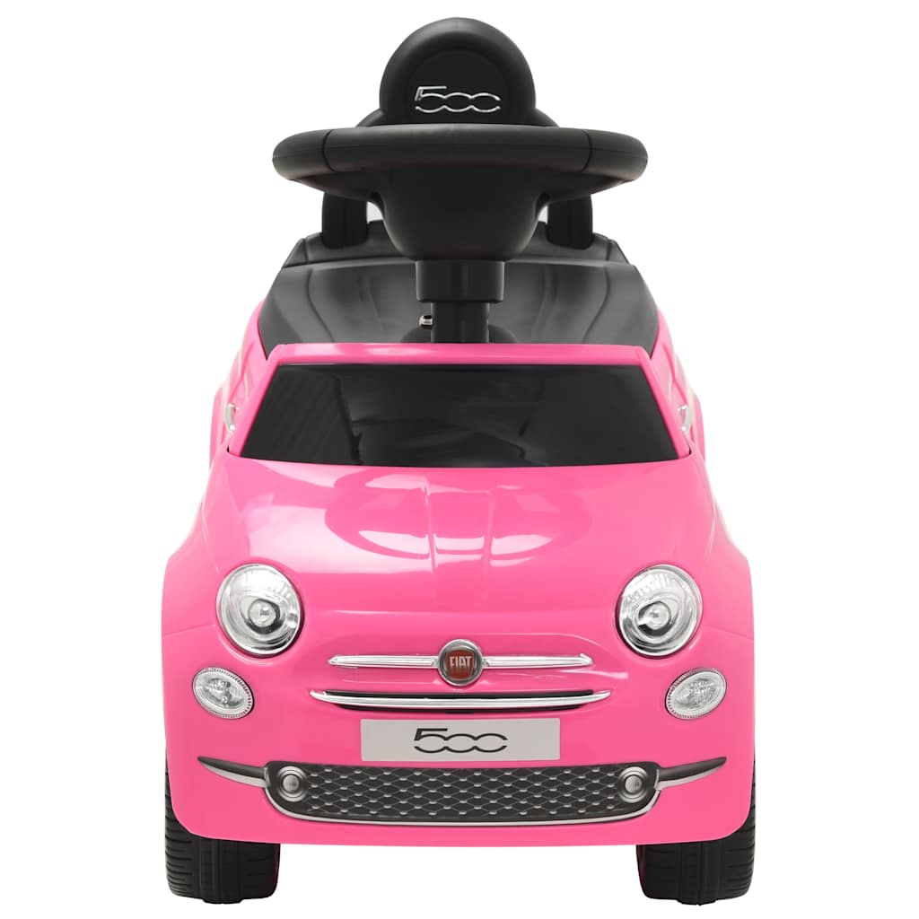 vidaXL Ride-on Car Fiat 500 Pink 2