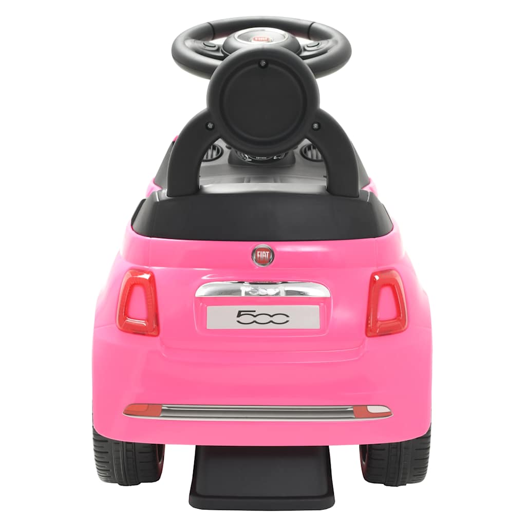 vidaXL Ride-on Car Fiat 500 Pink 4