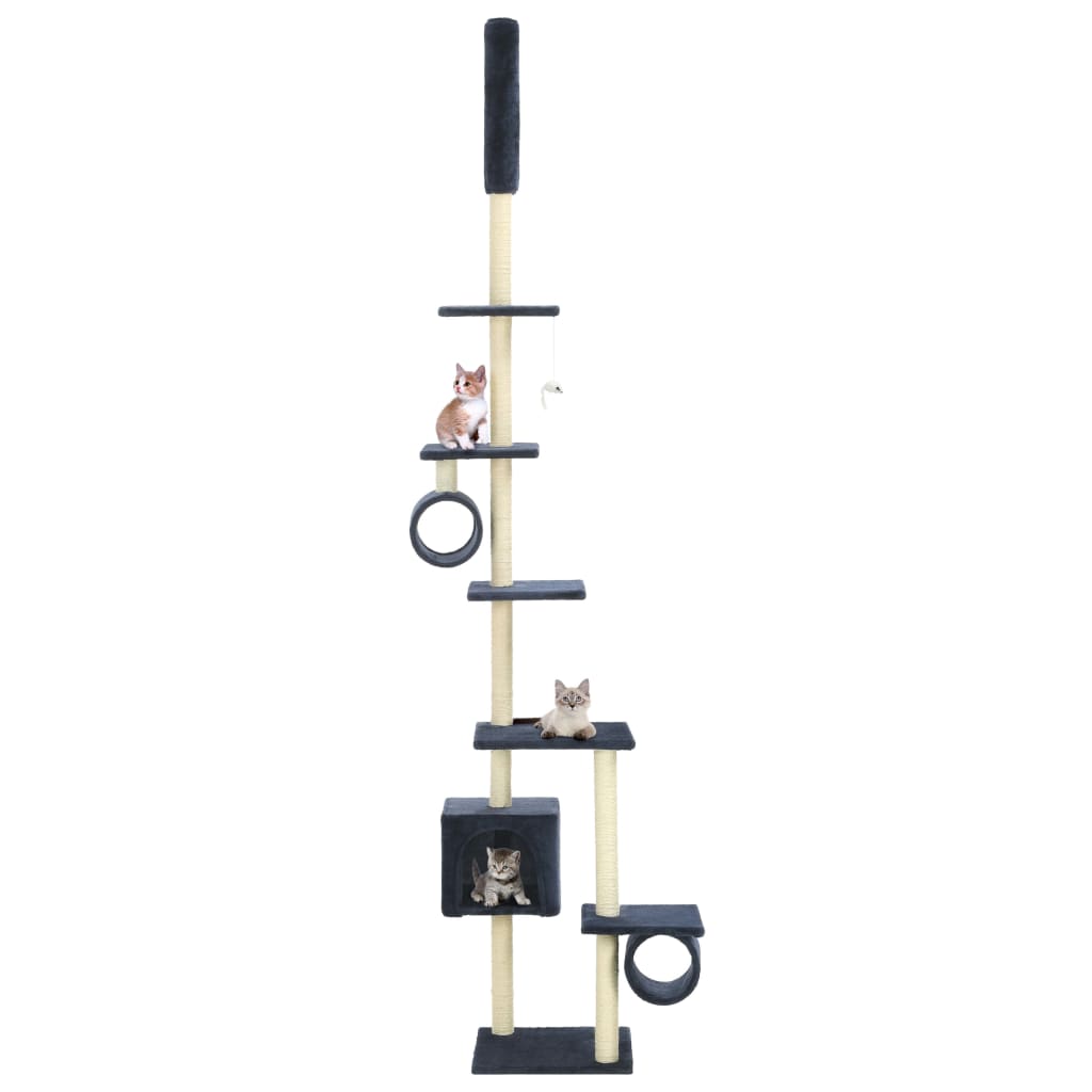 vidaXL Cat Tree with Sisal Scratching Posts 260 cm