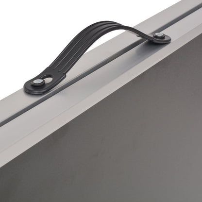 vidaXL Pasting Table | Black | MDF, Aluminium, Steel | 200x60 cm | Foldable 5