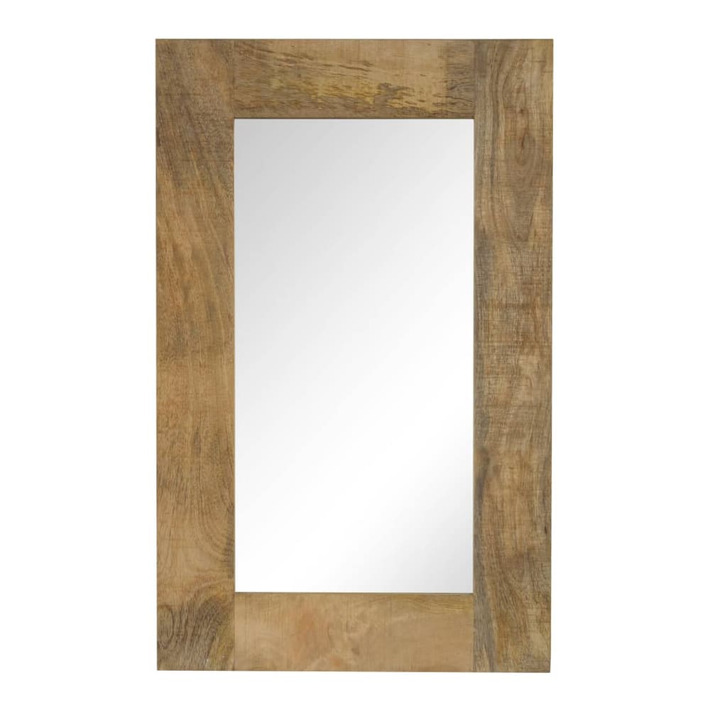 Mirror Solid Mango Wood 50 x 80 cm