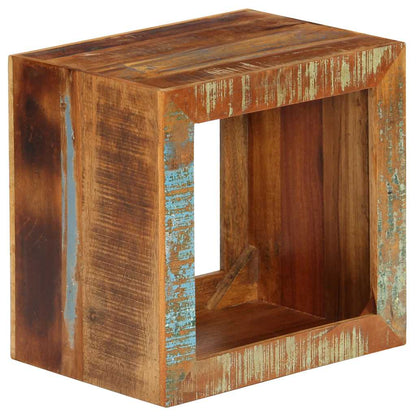246270 vidaXL Stool 40x30x40 cm Solid Reclaimed Wood 4