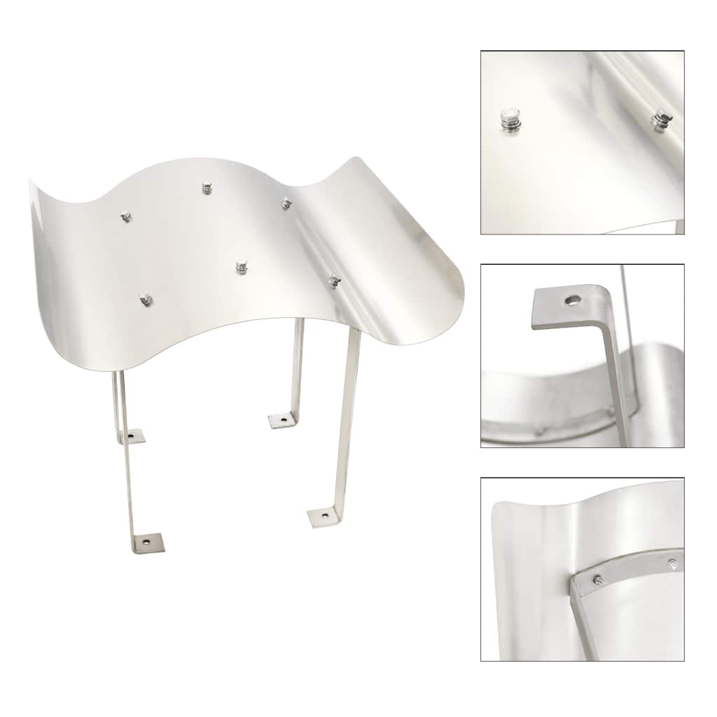 Chimney Cowl Stainless Steel 70 cm 38 cm 100 cm