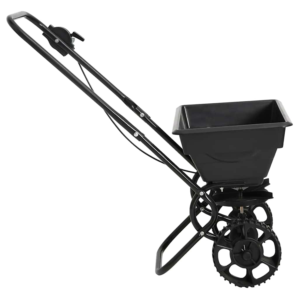 vidaXL Walk Behind Salt Spreader PVC and Steel 80x46x75 cm 15 L 3
