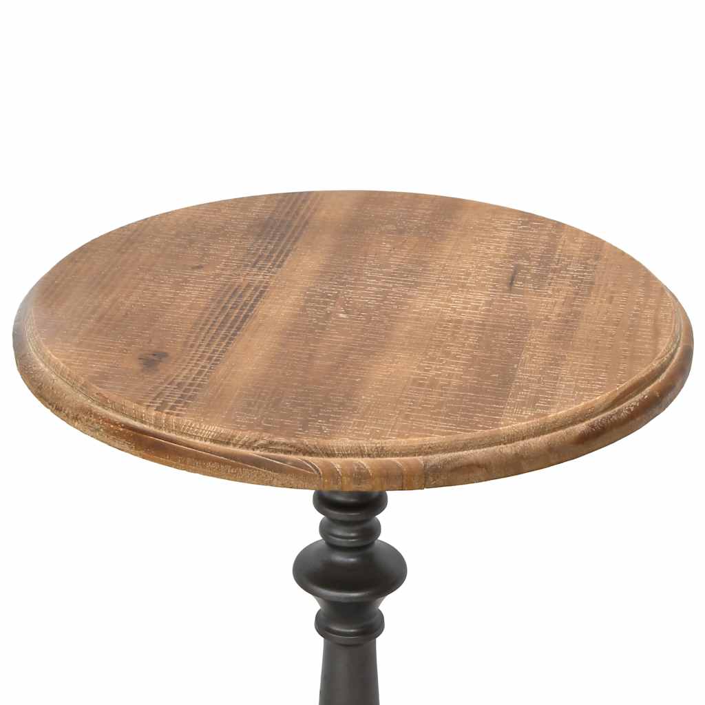 vidaXL End Table Solid Fir Wood 40x64 cm Brown 2