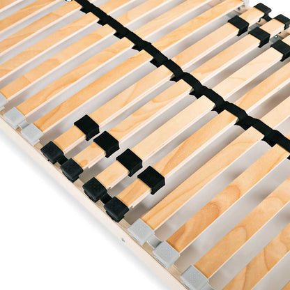 vidaXL Slatted Bed Base without Mattress with 28 Slats 7 Zones 90x200 cm 4