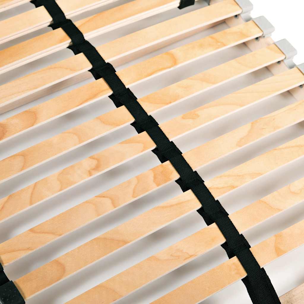 vidaXL Slatted Bed Base without Mattress with 28 Slats 7 Zones 90x200 cm 5