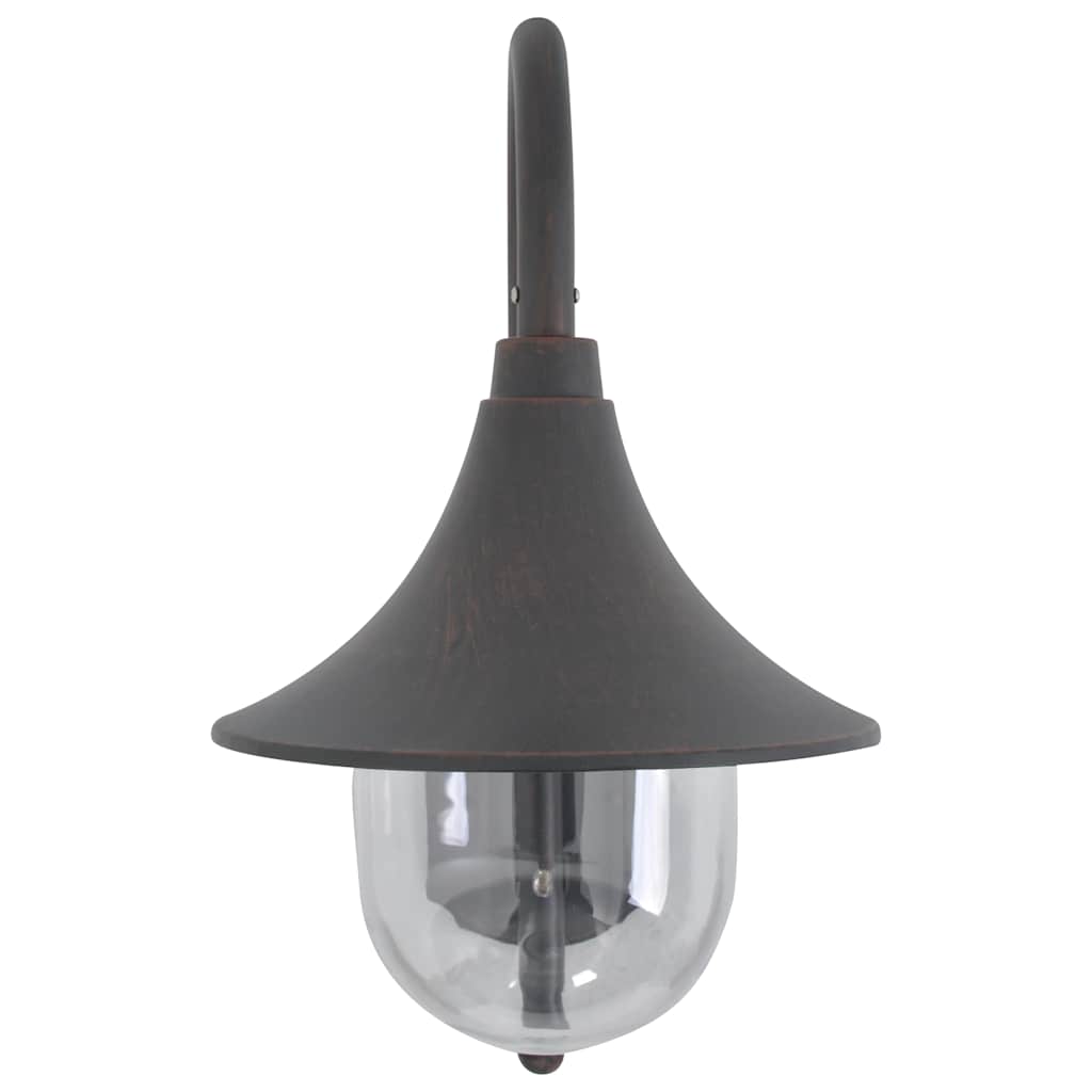 vidaXL Outdoor Wall Light | Bronze | Aluminium frame | 42 cm | Durable 2