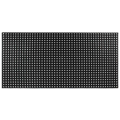 vidaXL Doormat | Black | 100% Rubber | 100x150 cm | Non-slip | Doormat 1