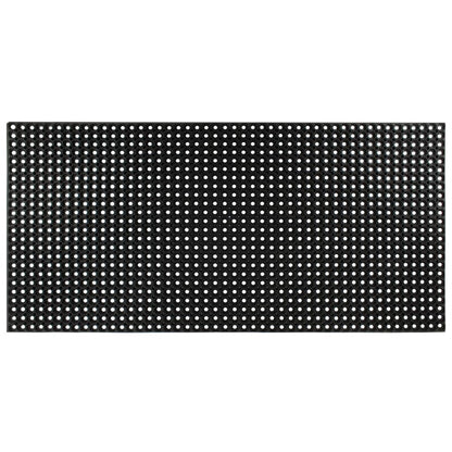 vidaXL Doormat | Black | 100% rubber | 100 x 150 cm | Non-slip 1