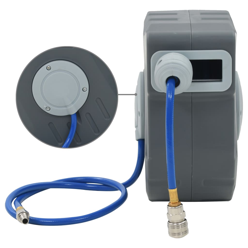 vidaXL Automatic Air Hose Reel 3/8" 12 m 4