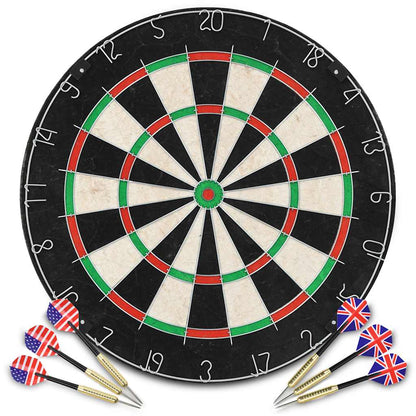 vidaXL Professional Dart Set with Dartboard Sisal Steel 1