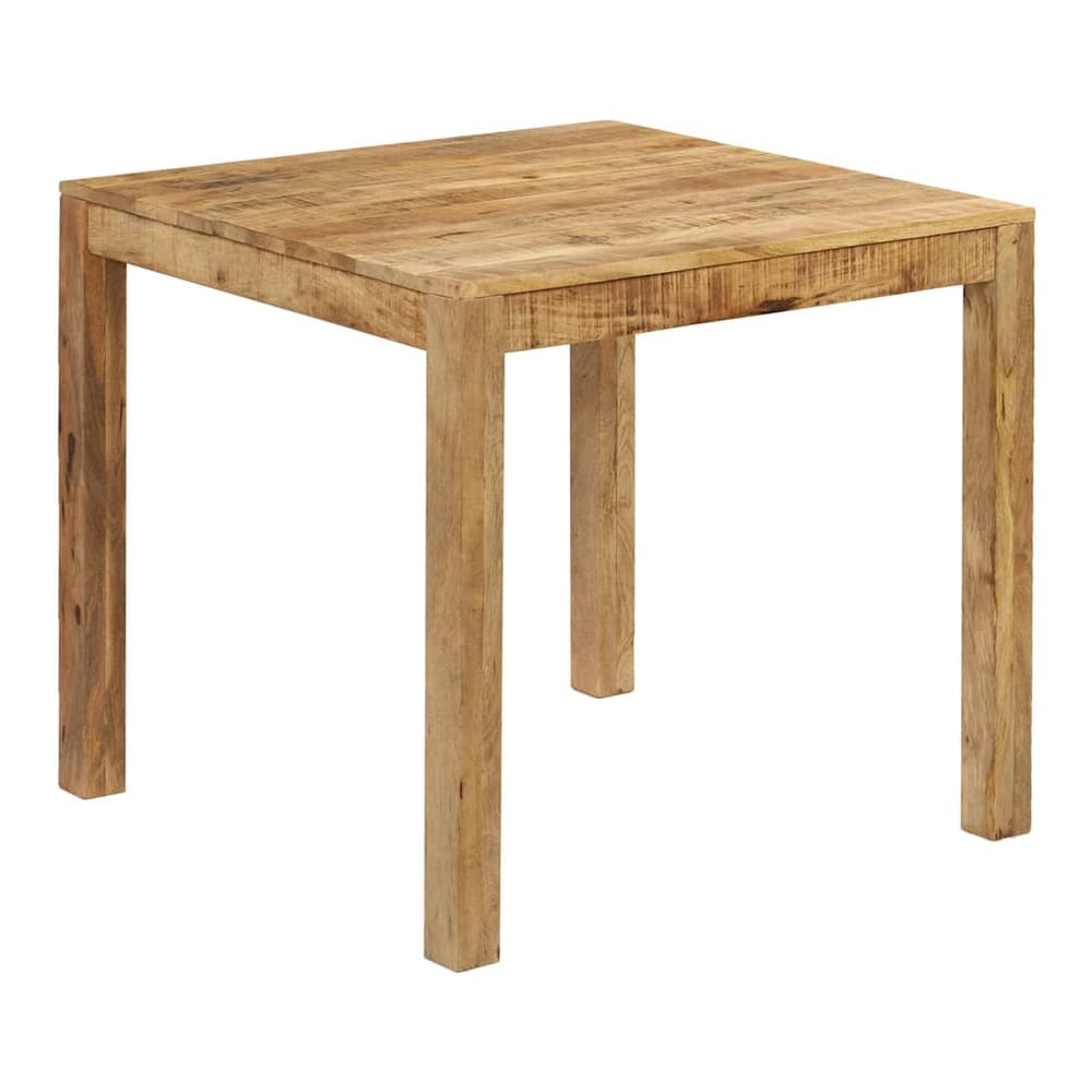 Dining Table 82 cm 80 cm Solid mango wood