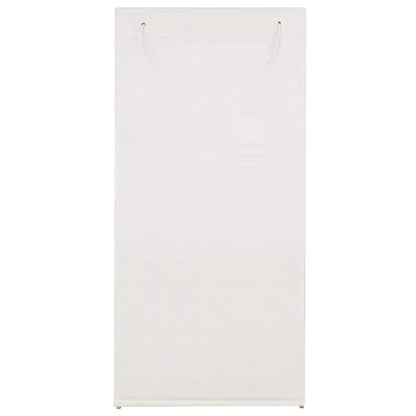 vidaXL Wardrobe | White | Solid fir wood and fabric | 79x40x170 cm 3