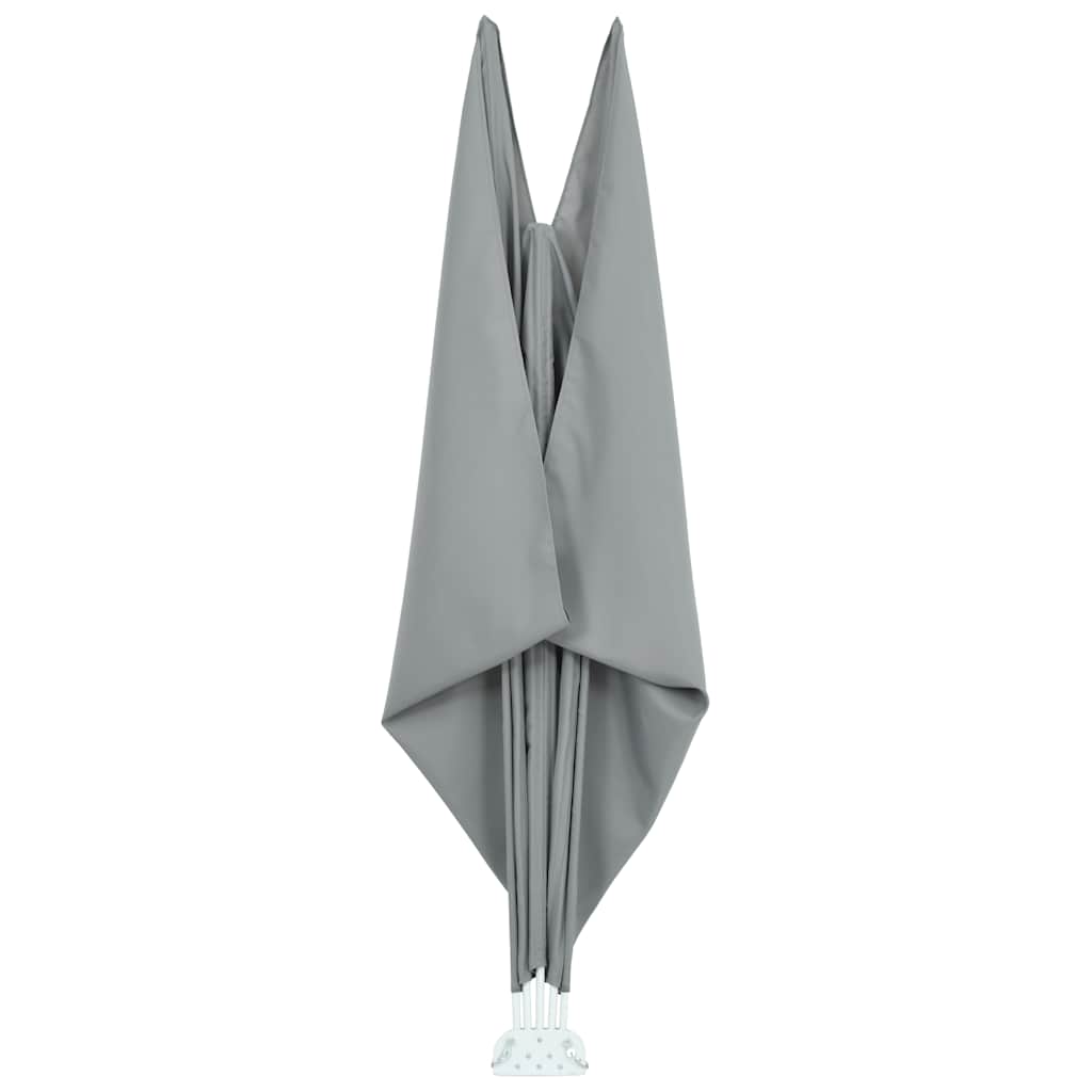vidaXL Collapsible Terrace Side Awning Grey 400x200 cm 6